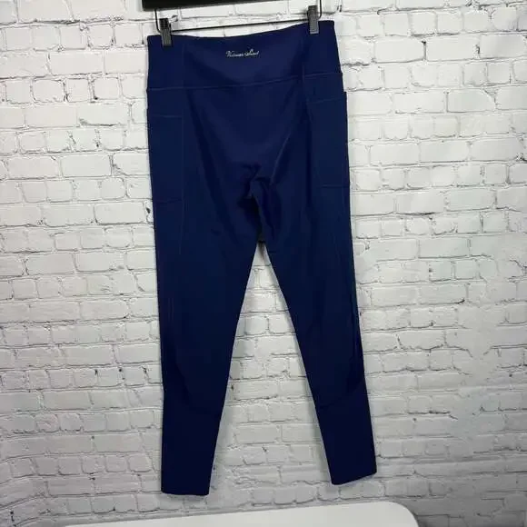 VICTORIA SECRET SPORT Navy Total Knockout Leggings Size L - Picture 2 of 7